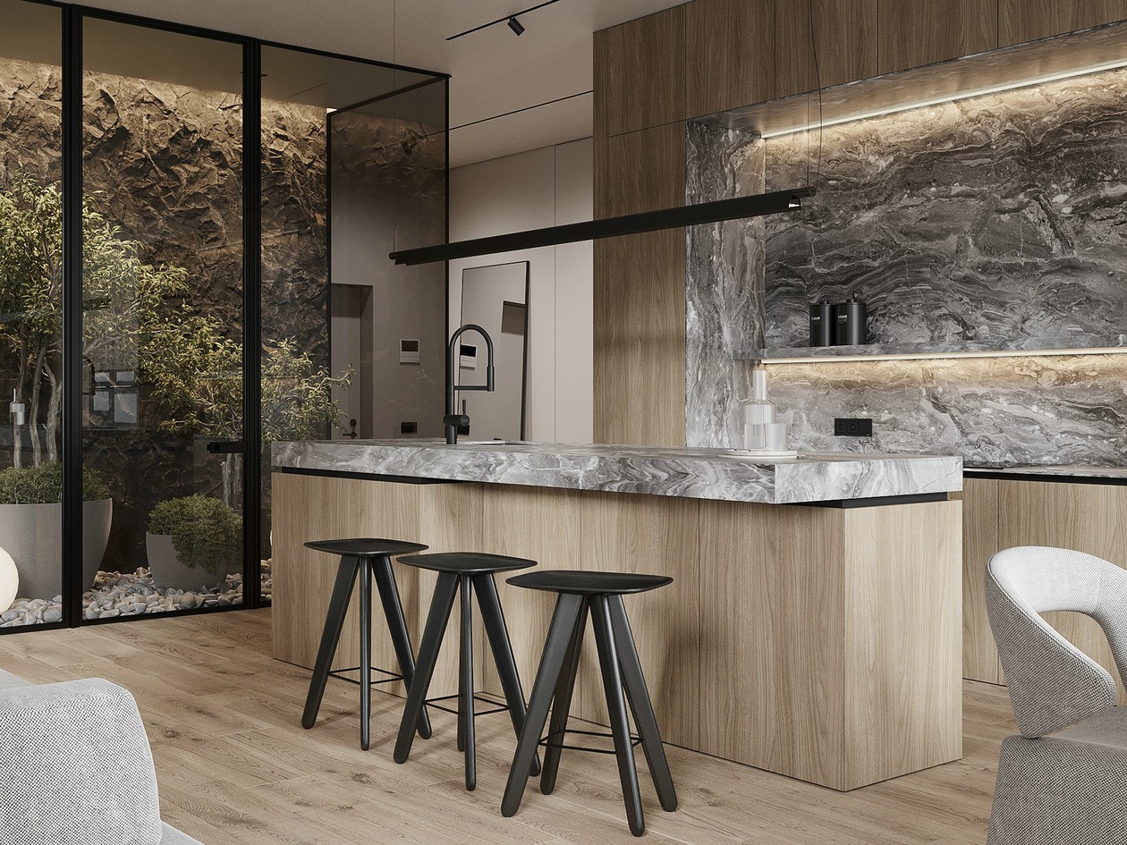 原木+高级灰 柔软而坚定，放缓生活的节奏-5