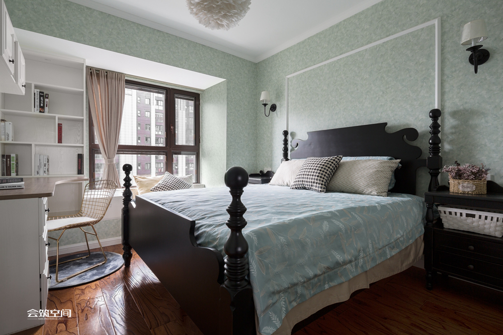 南京会筑空间设计丨绿影-17