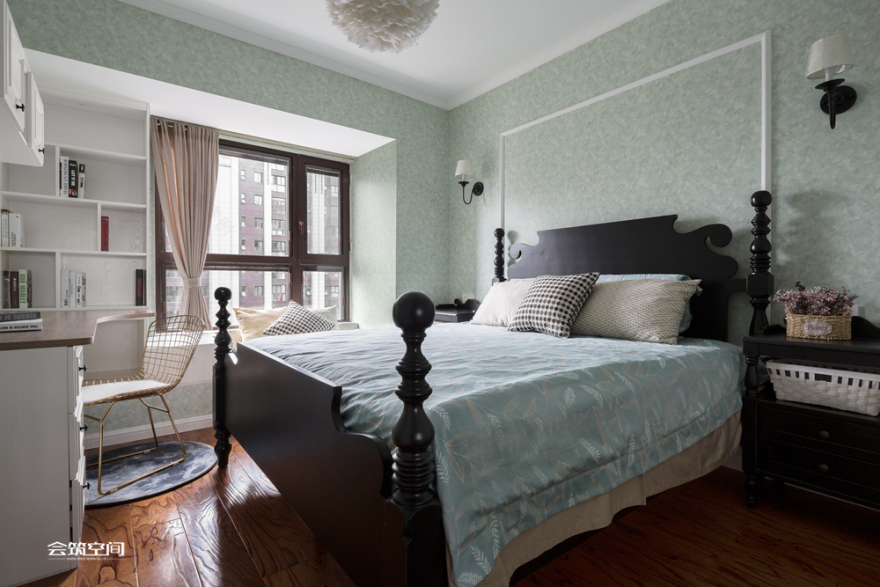 南京会筑空间设计丨绿影-17