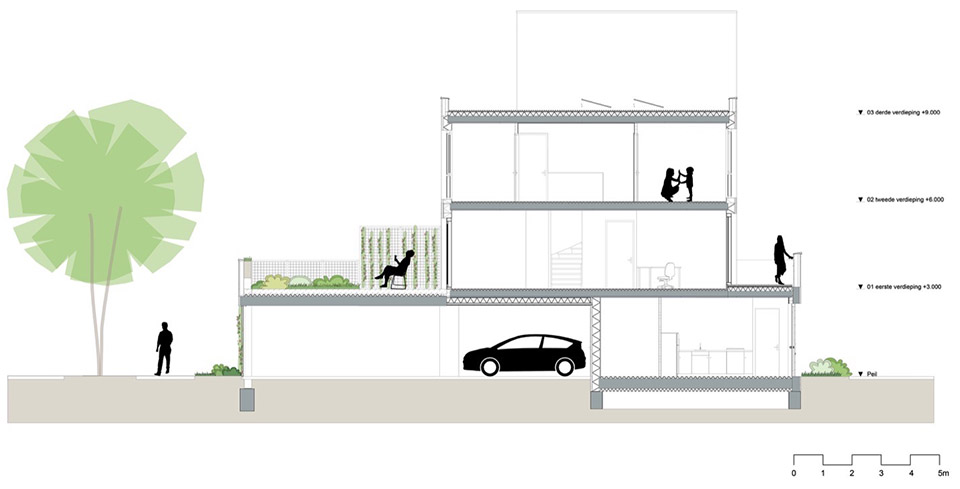 PORSELEINEN HOF 住宅综合体丨荷兰丨Orange Architects-57