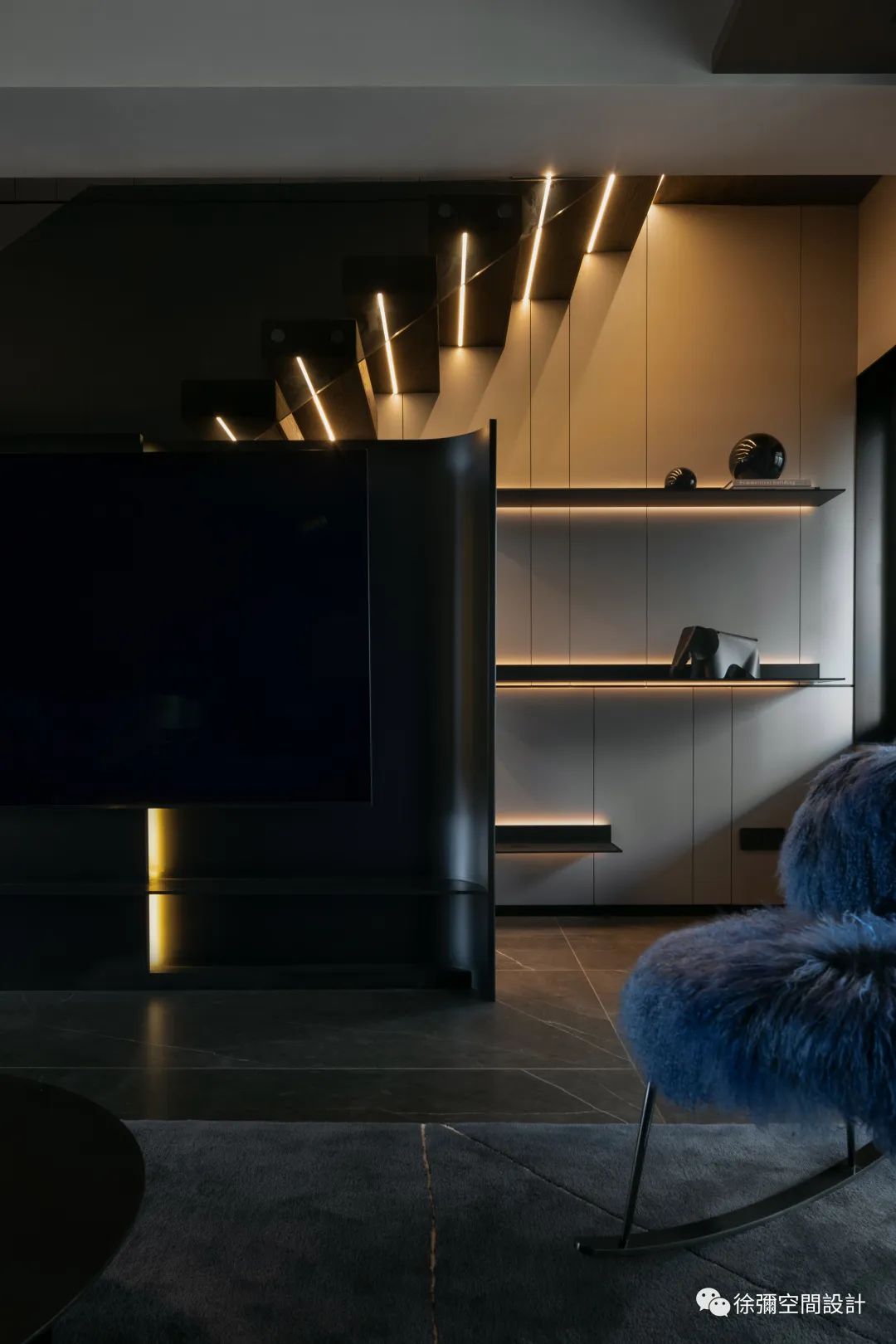 黑色魅力 · 徐弥设计师的现代主义家居设计丨徐彌空間設計工作室-6