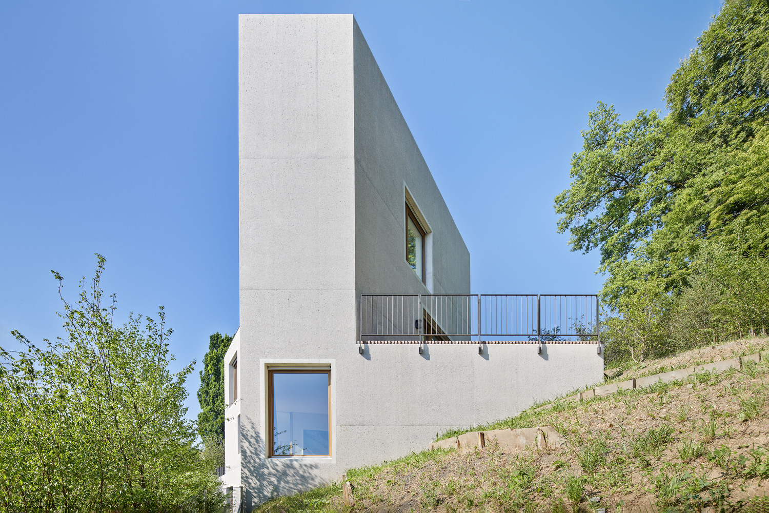 瑞士湖畔别墅丨Harry Gugger Studio-17