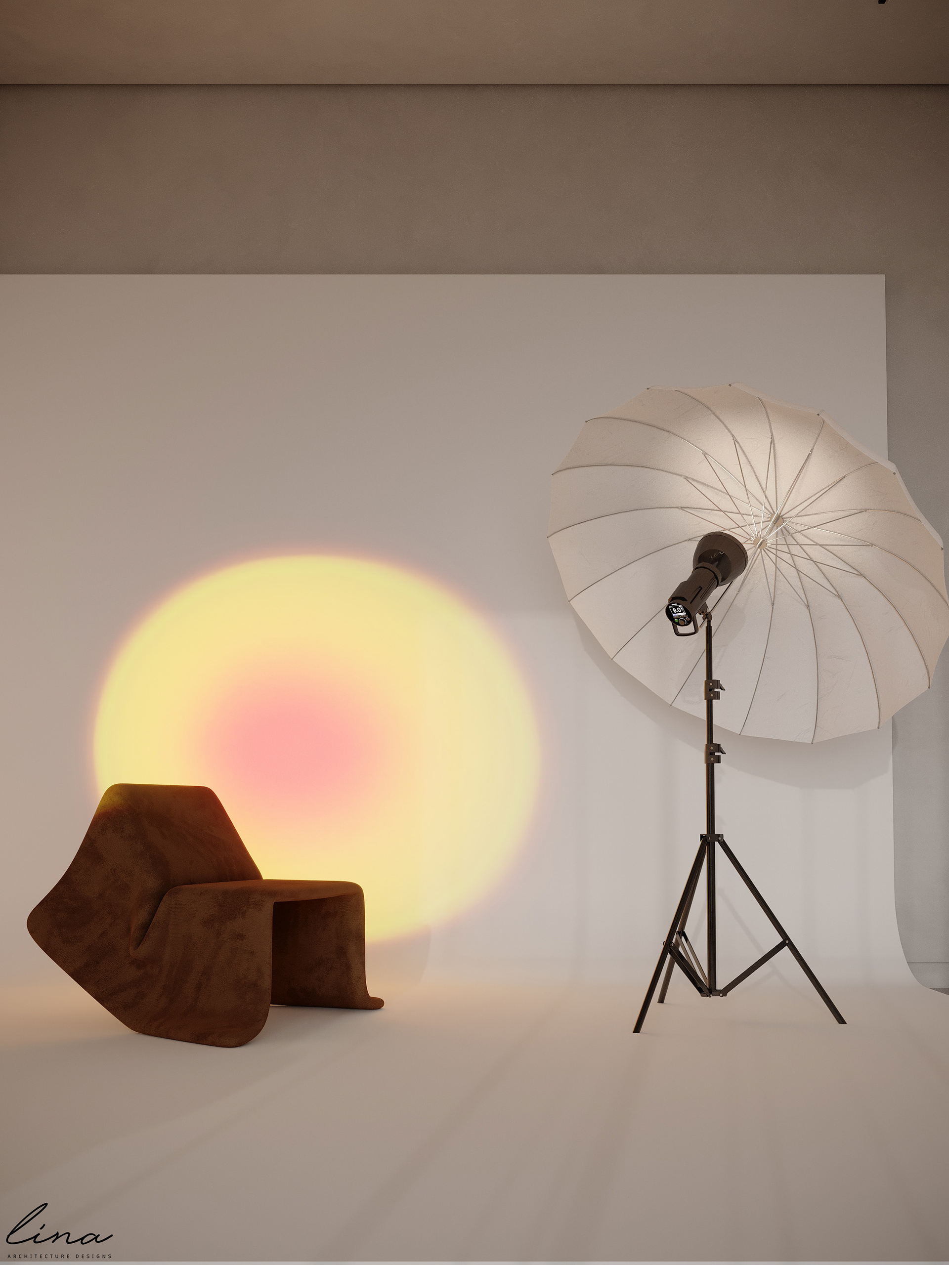 Photography Studio Design（摄影工作室设计）丨沙特阿拉伯丨Lina Architecture Designs-10