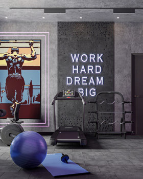 Home Gym ( for Noura designs office)