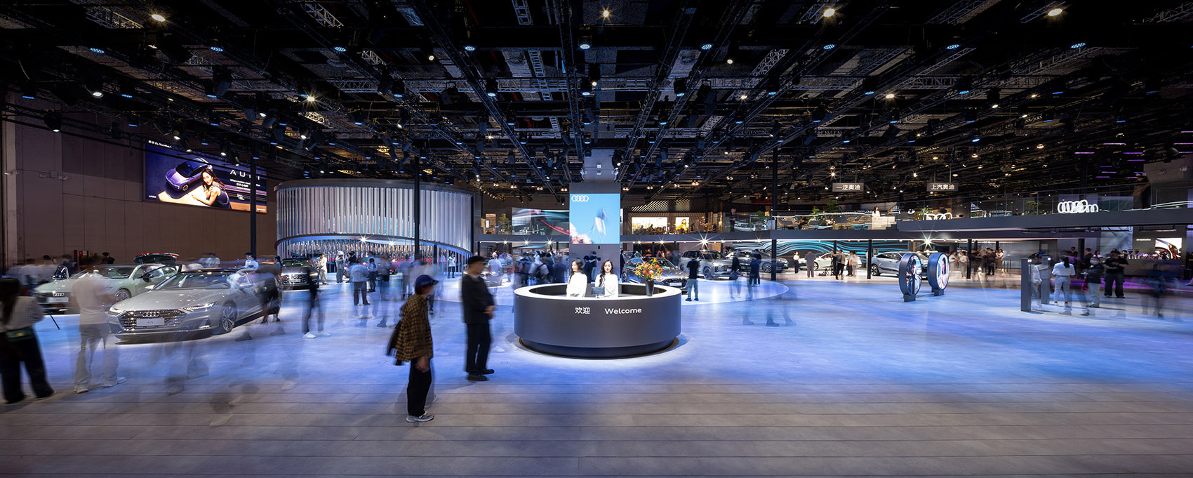 奥迪上海车展2025展位设计丨中国上海丨Atelier INDJ-26