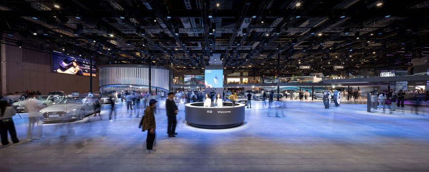 奥迪上海车展2025展位设计丨中国上海丨Atelier INDJ-26