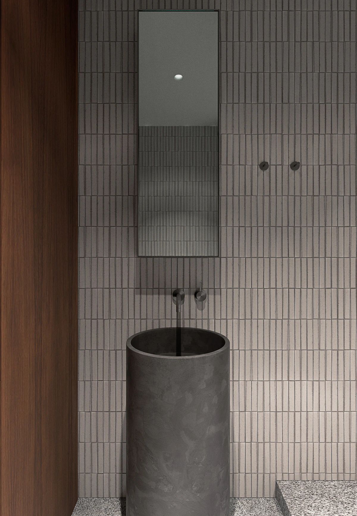 132 平米异形空间住宅设计丨Viktor Serhey 和 DUDES Architects-3