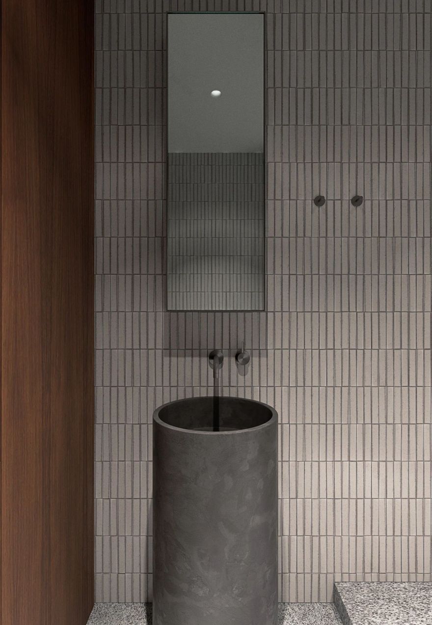 132 平米异形空间住宅设计丨Viktor Serhey 和 DUDES Architects-3