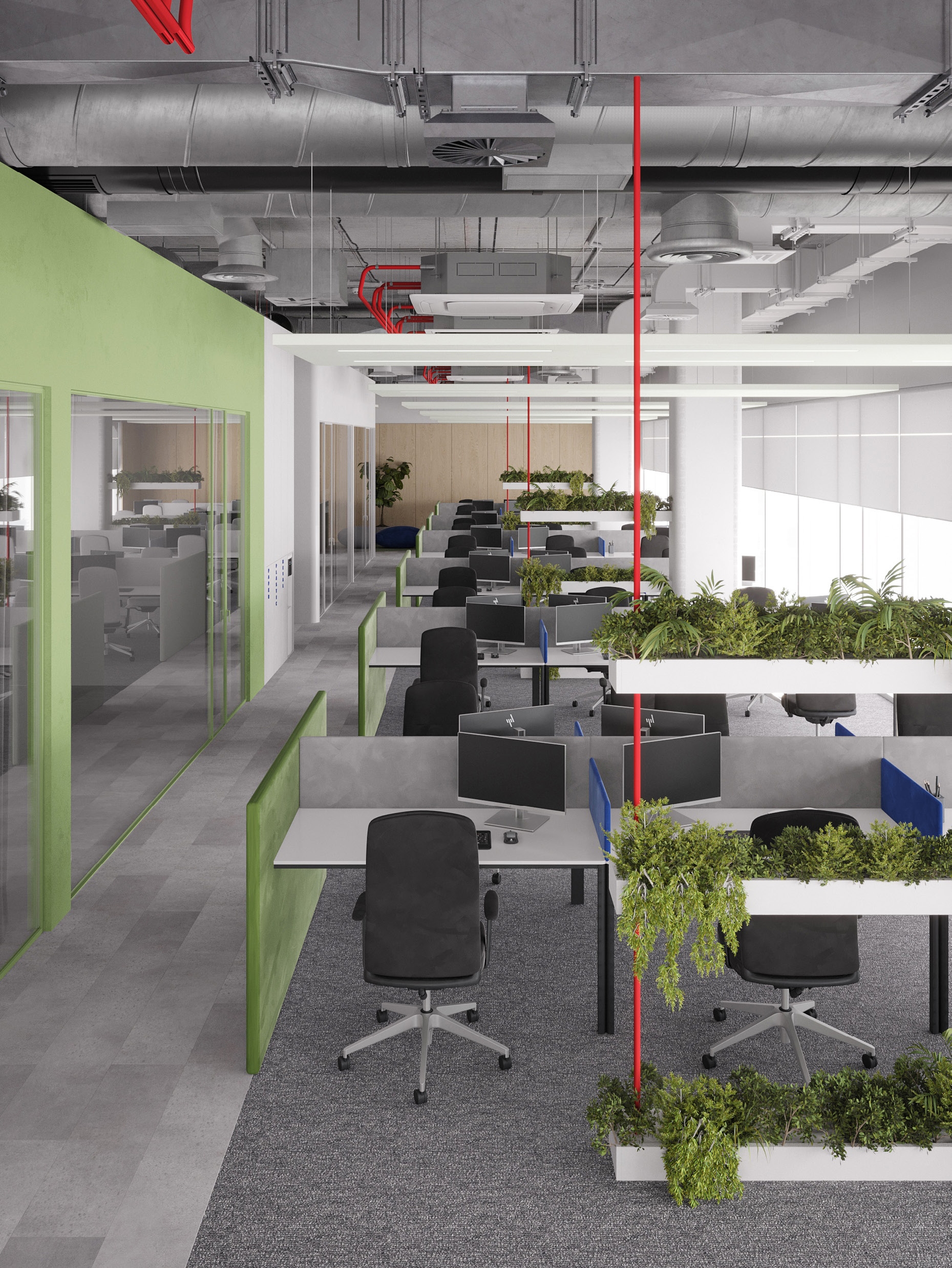 开放办公区丨Sovcombank. Conceptual Design-4