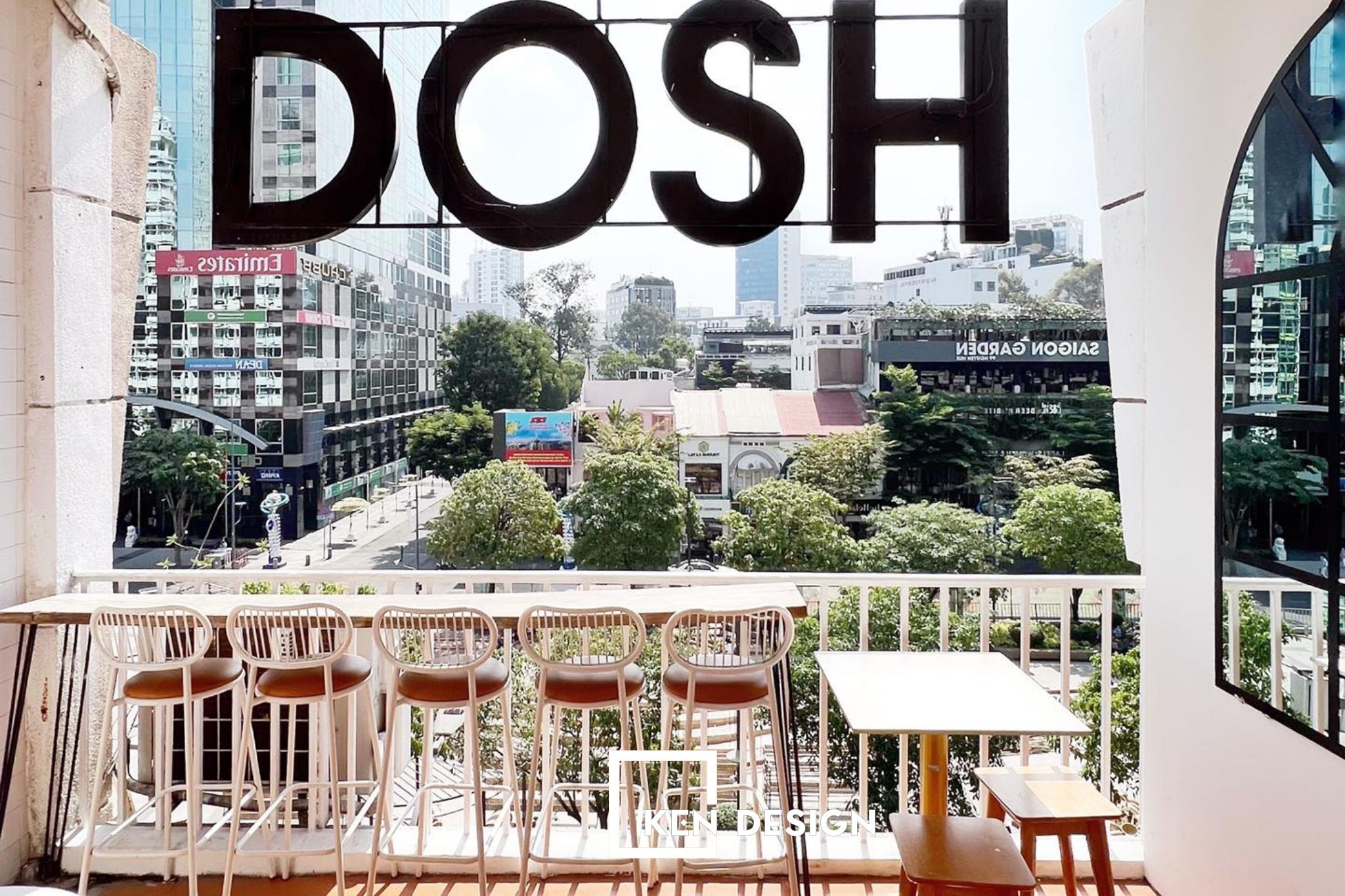 Dosh Doughtnut & Coffee设计丨越南胡志明市-67