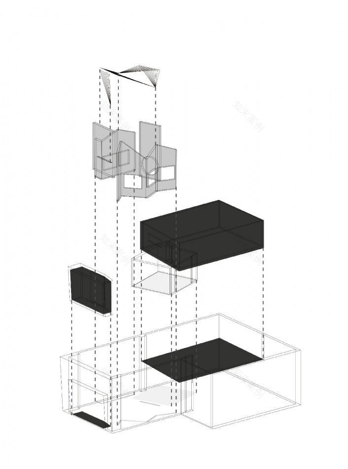 森鹰门窗展厅 | 构成主义的空间演绎-11