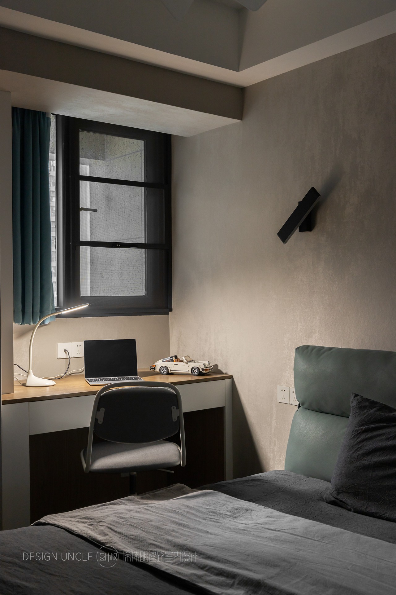 128㎡现代轻奢平层设计丨徐伟明建筑室内设计-49