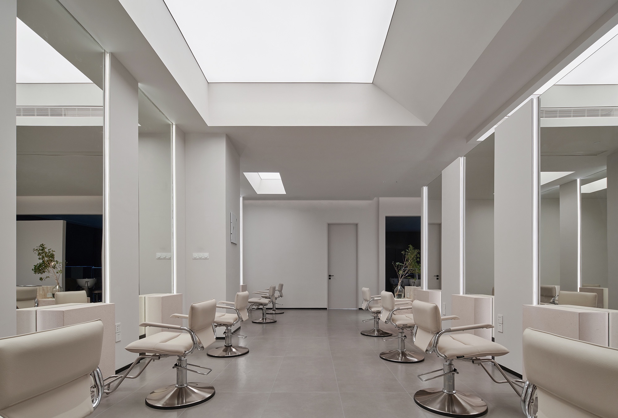 现代中古风理发店丨中国杭州丨尔景空间设计-27