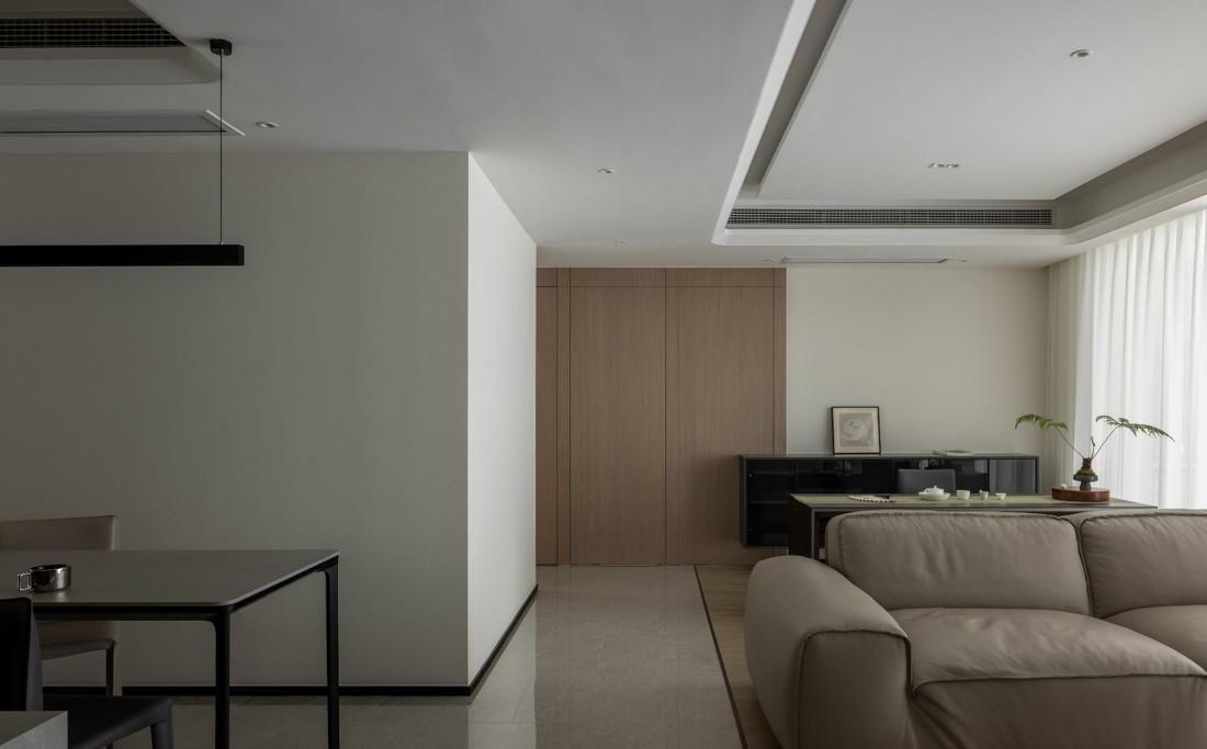 黑白灰邂逅原木色的家-9