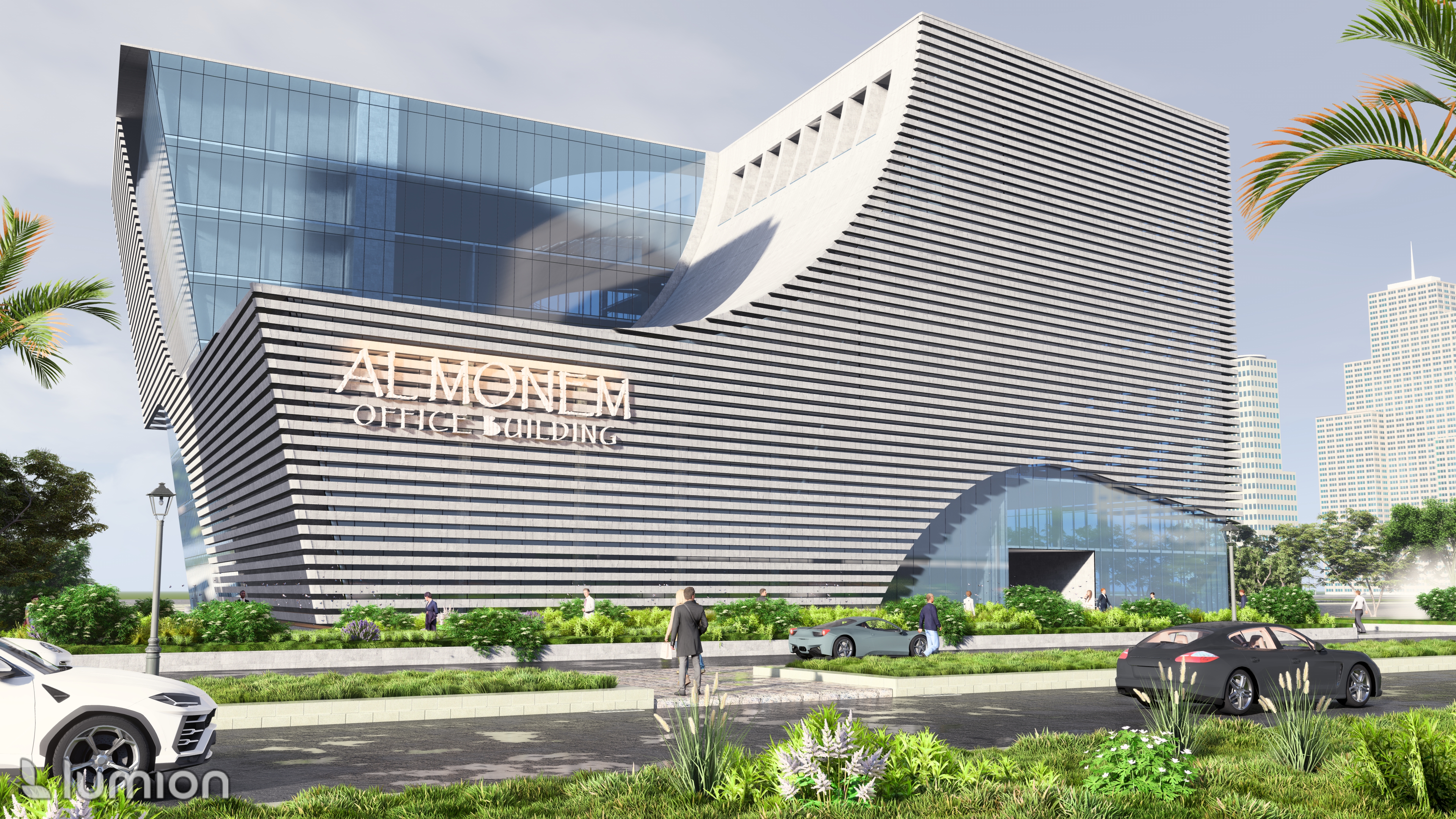 ALMONEM 商务园区丨开罗大学工程学院建筑系-6