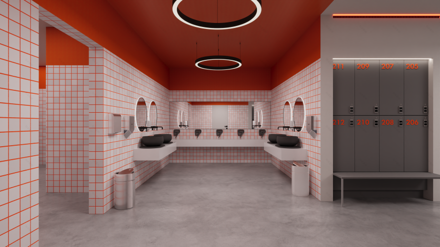 Fitness Club Renovation Concept-16