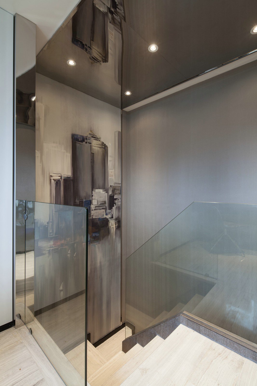 幻城——现代风复式住宅设计-7