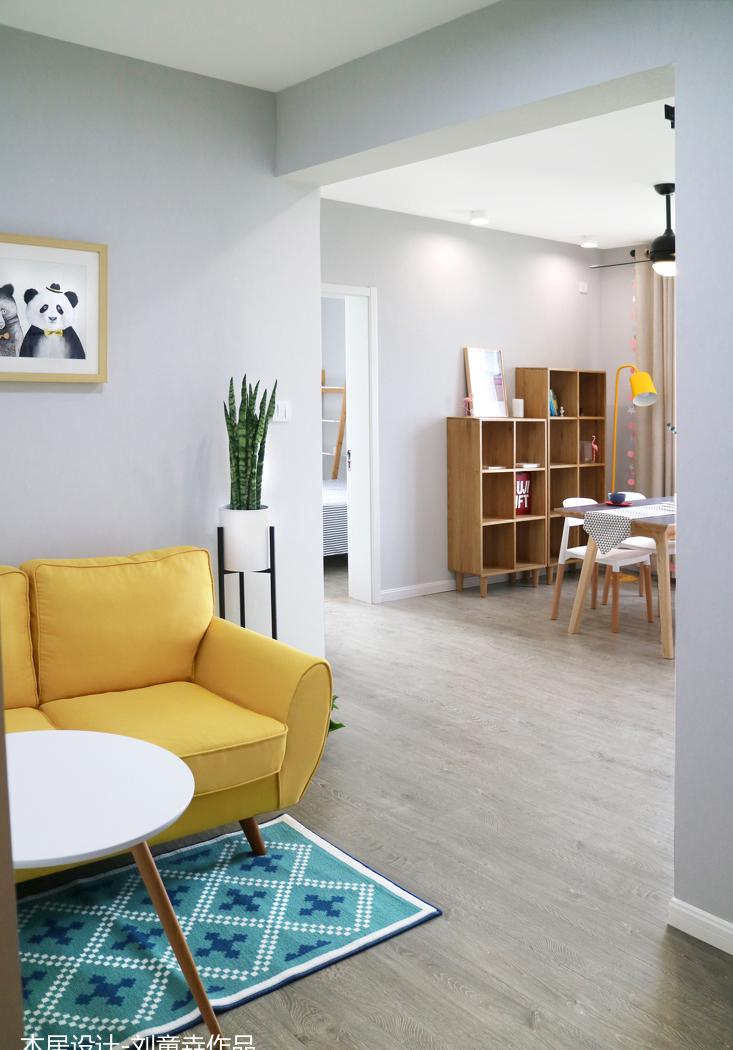 青筠一居室,北欧风情的精致生活-2