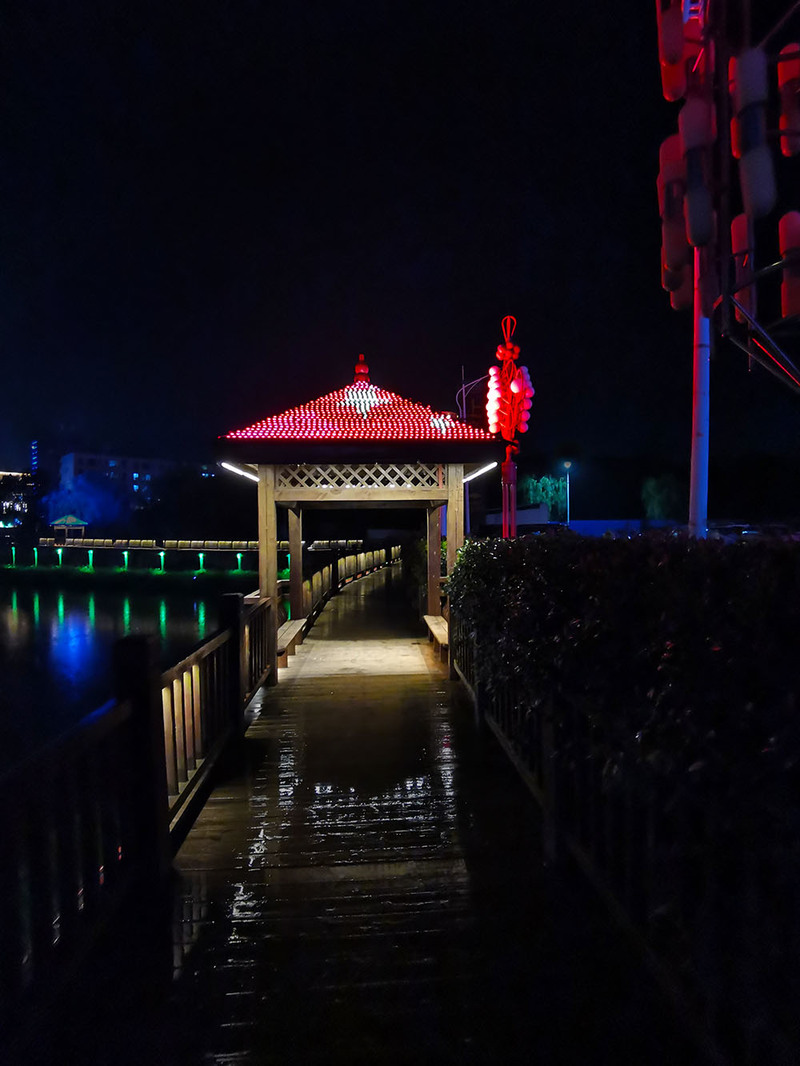 江西抚州东乡区街心花园街道夜景照明工程丨中国抚州-27