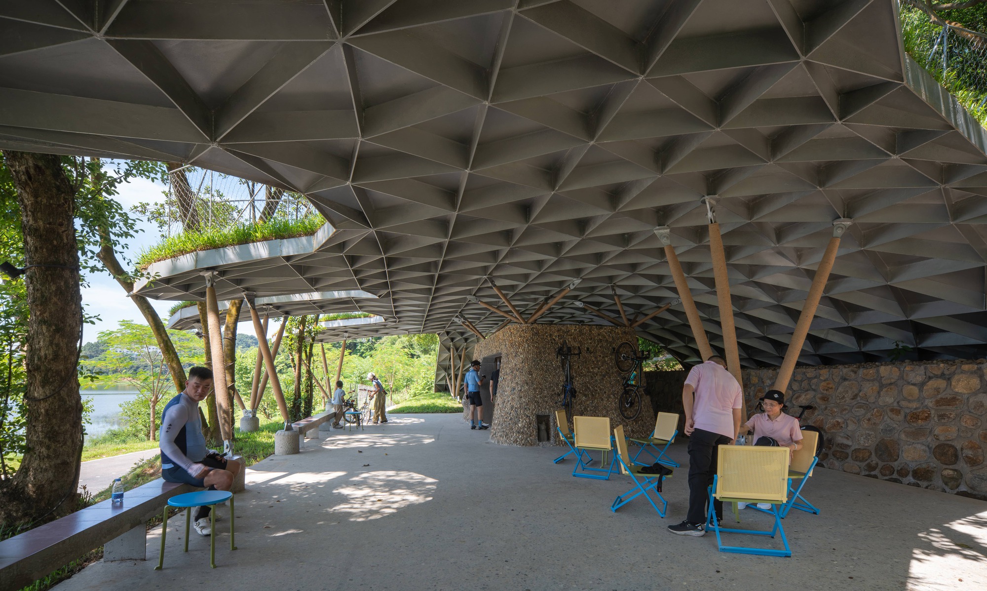 Five  Finger Pavilion（凤凰谷亭）丨中国惠州丨YXDesigners-26