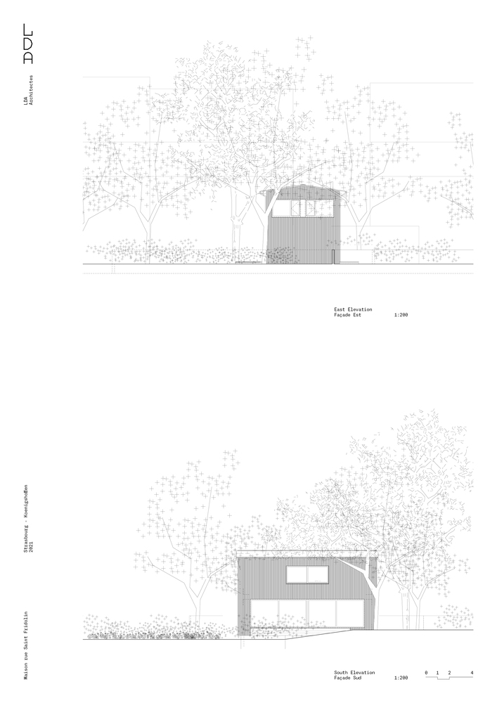 法国斯特拉斯堡木质景观别墅丨LDA Architects-40