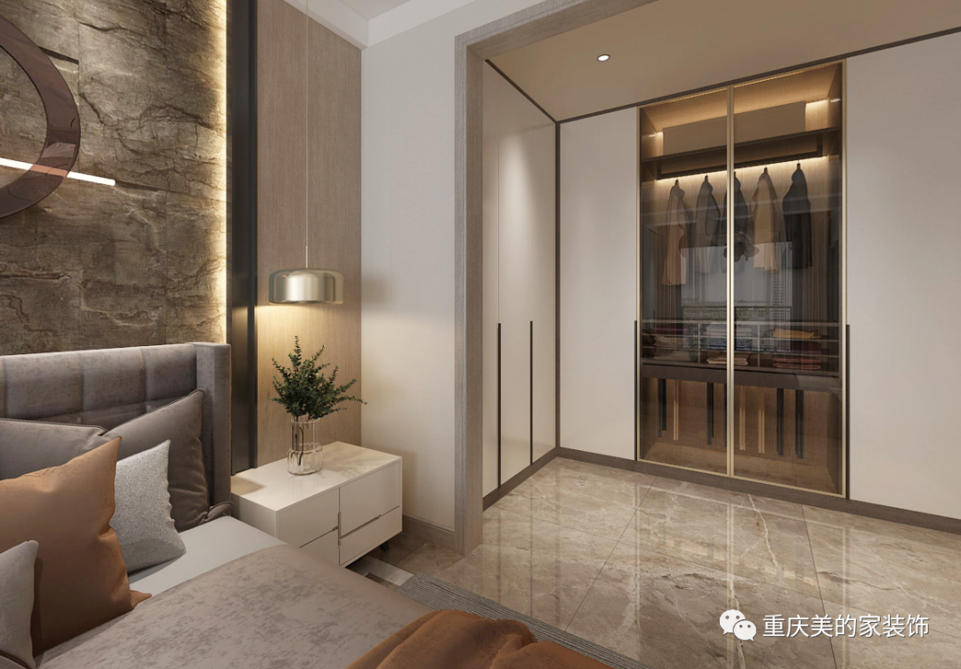 200㎡五口之家,现代简约轻奢生活-70