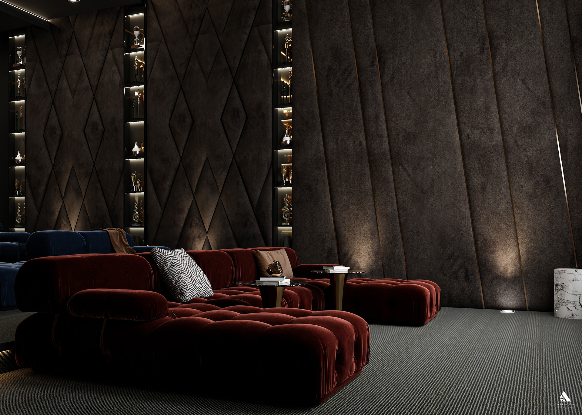 家庭影院丨阿联酋迪拜丨Shrouq Shukry-23