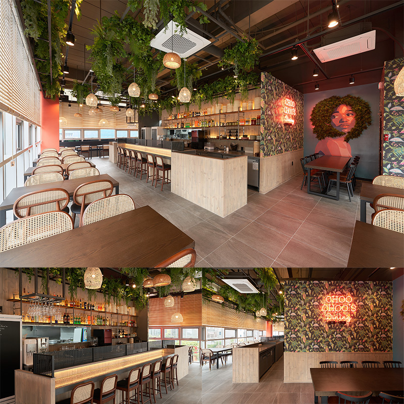 异域风情 35 平米亚洲餐厅设计-1