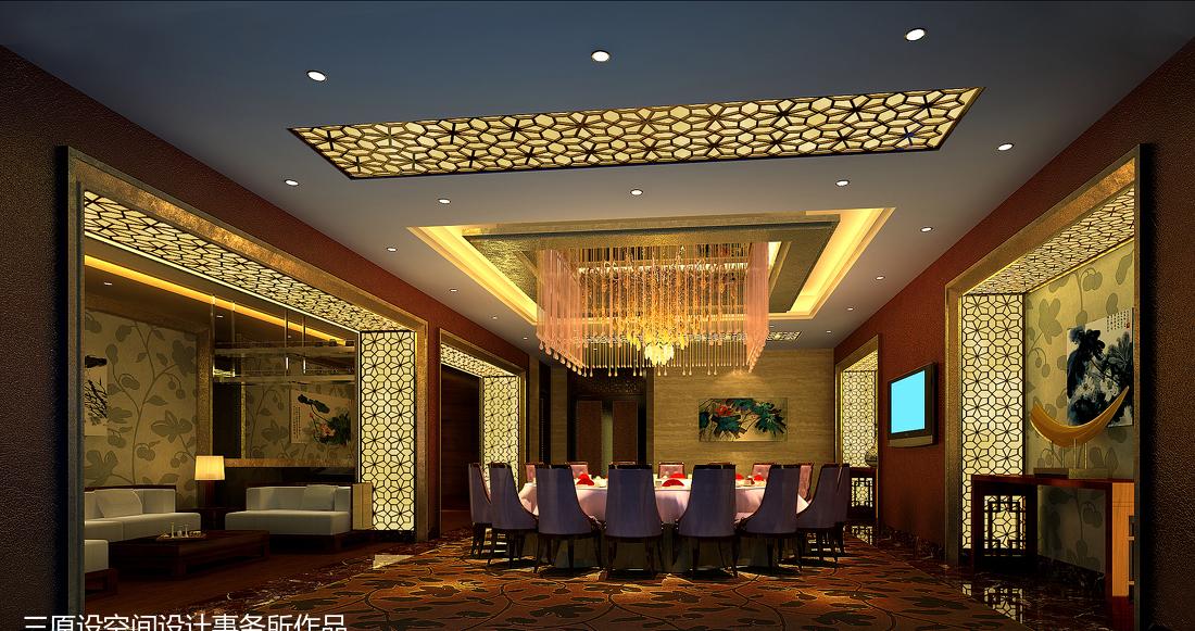 珠海酒楼餐厅——现代中式高端餐饮空间-20