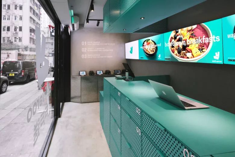 香港 Deliveroo 实体店 | 餐饮新零售的沉浸式体验-13