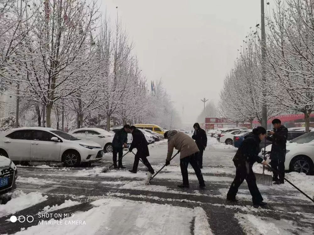 2020 年第一场雪后的义务扫雪活动-6