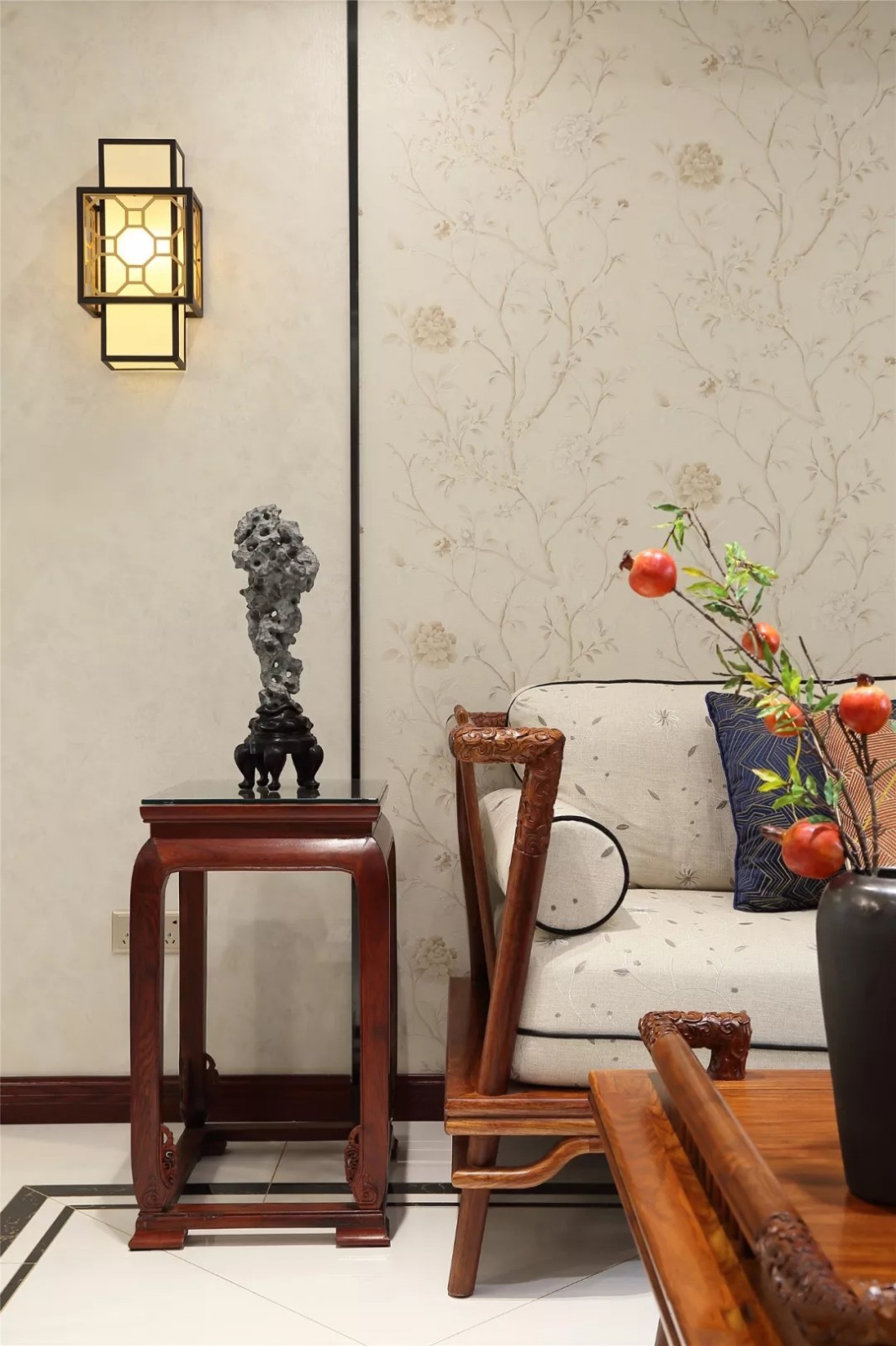 南京融侨中央花园 134㎡现代中式空间，儒雅高贵的美学底蕴-11