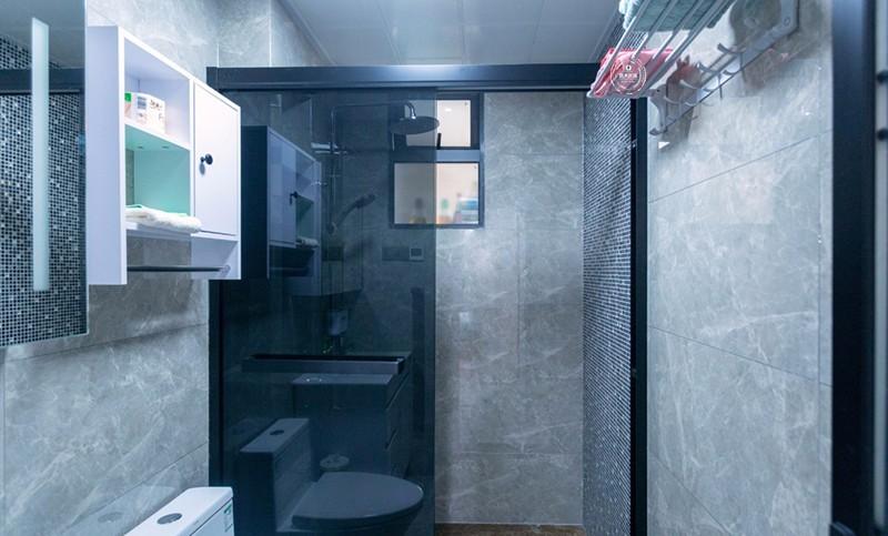 现代简约三居，落地实景惊艳亮相-13