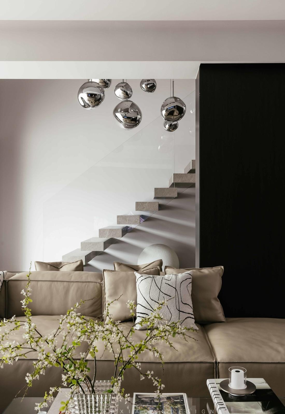 350㎡极简现代住宅-14