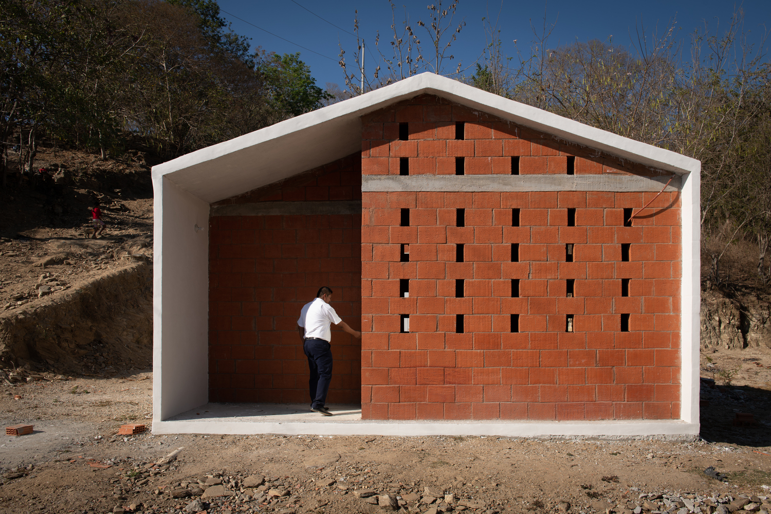 墨西哥社区住宅,传统与现代的融合-9