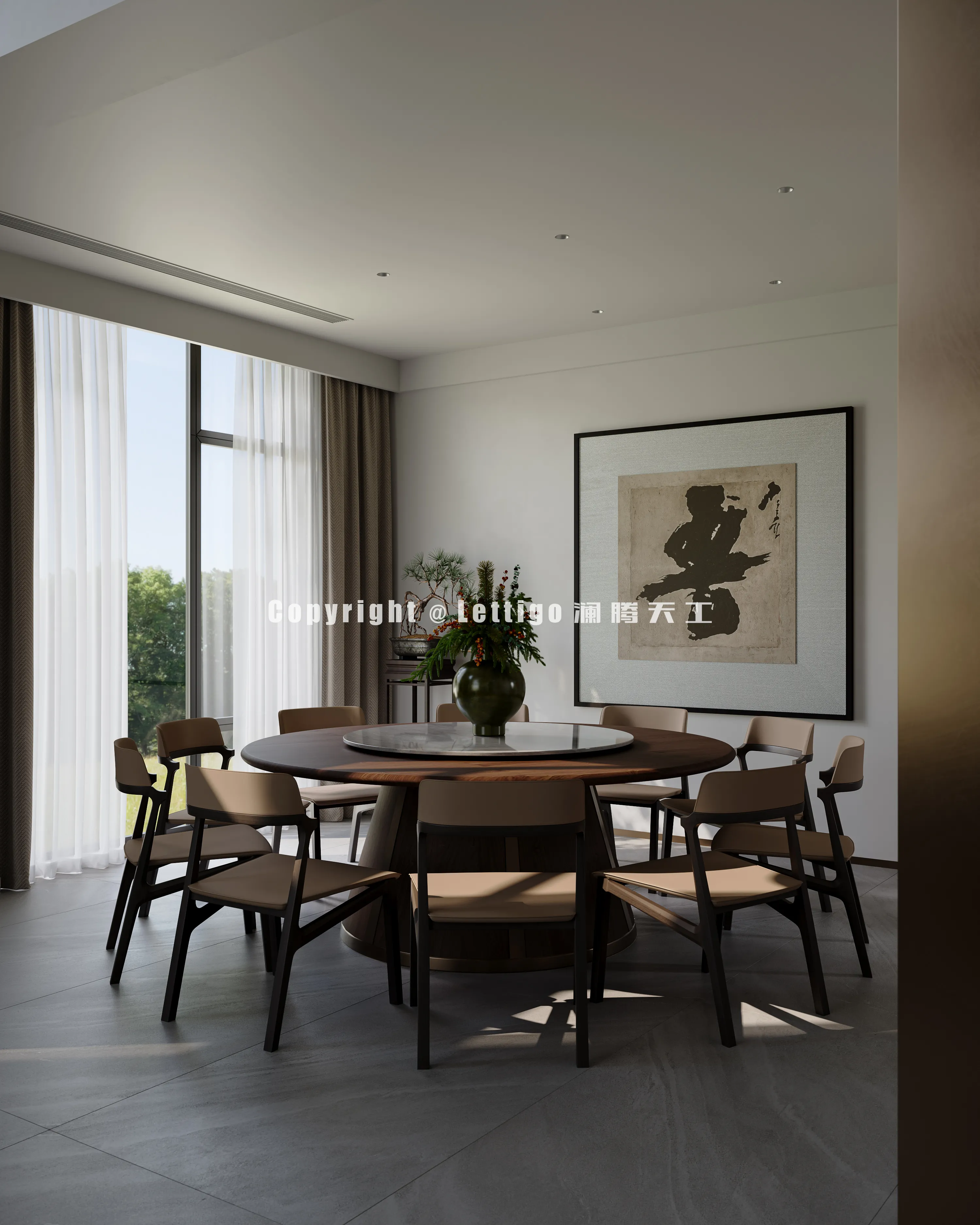 别墅 质朴与光影-6