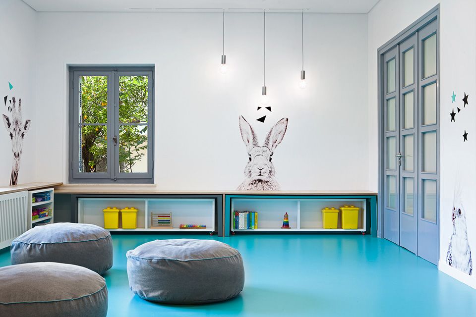 五色斑斓的幼儿园空间设计-72