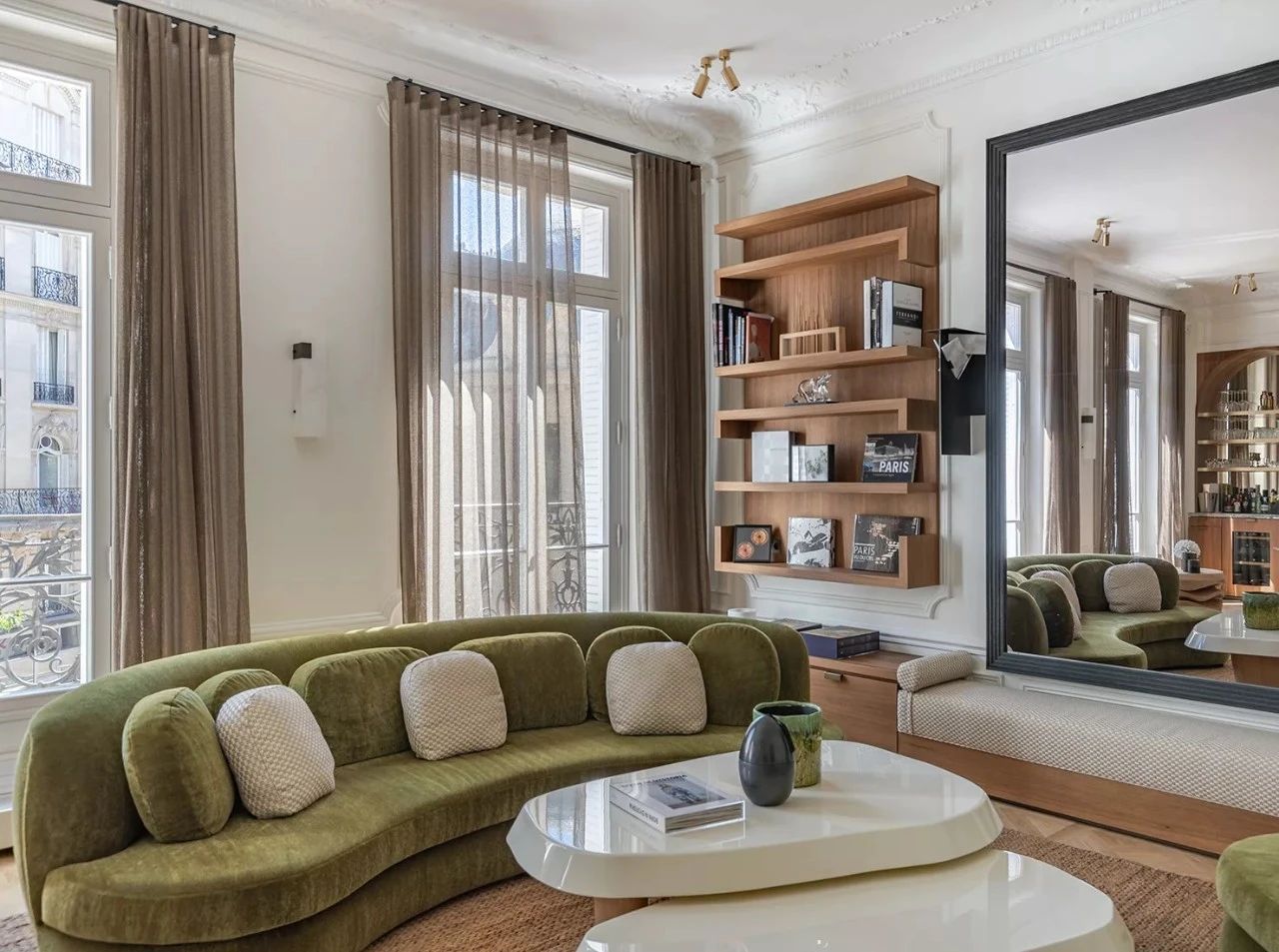 210㎡法式空间设计丨Kelly Boukobza-4