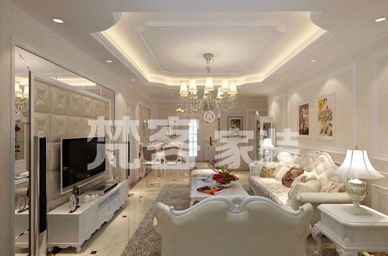 华城领秀142平简欧风 原始餐厅空间改造-9