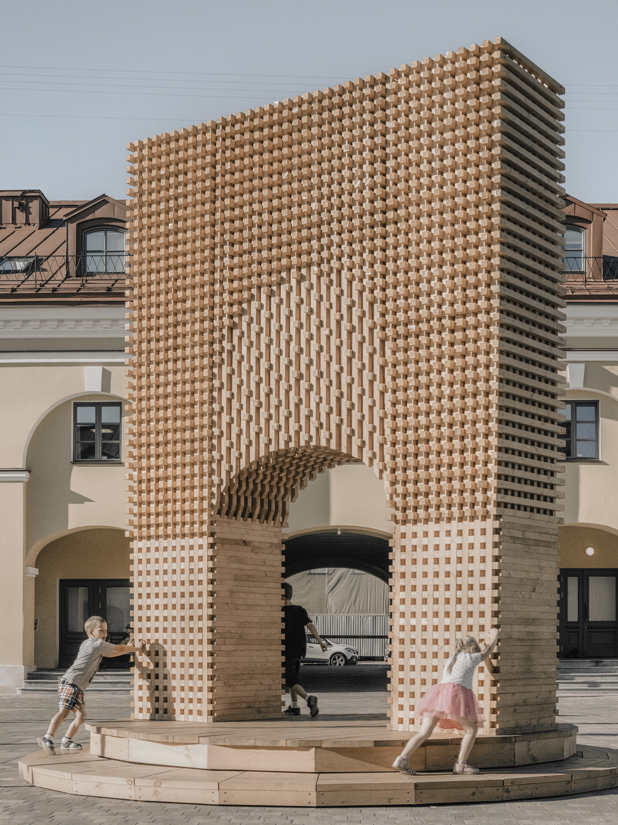 旋转胜利拱门·激活圣彼得堡历史街区的新地标丨俄罗斯圣彼得堡-11