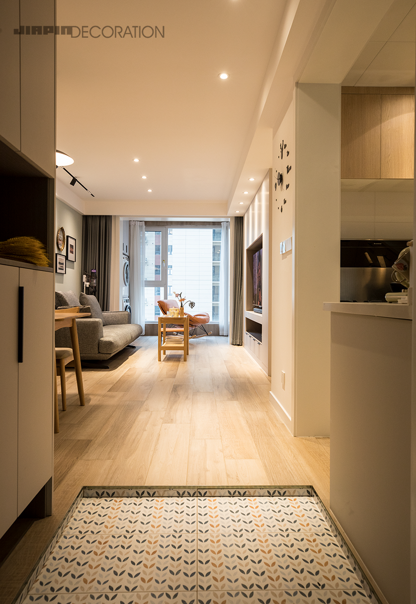 【嘉品新作】公园悦府95平方现代简约风格-19