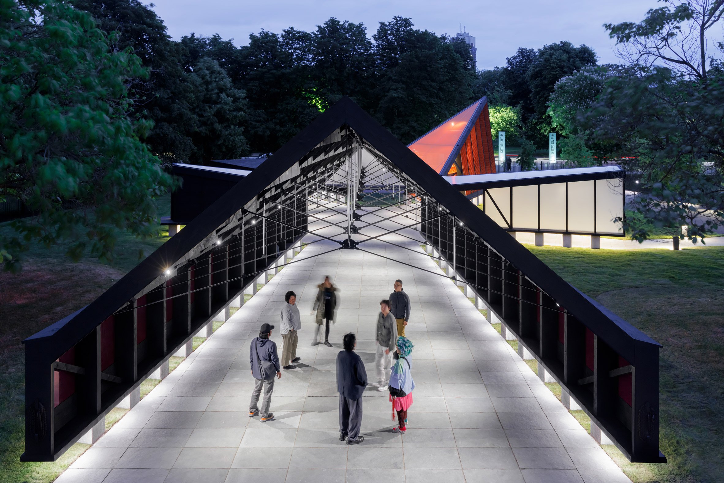 Minsuk Cho unveils star-shaped Serpentine Pavilion that "provides many choices"-15