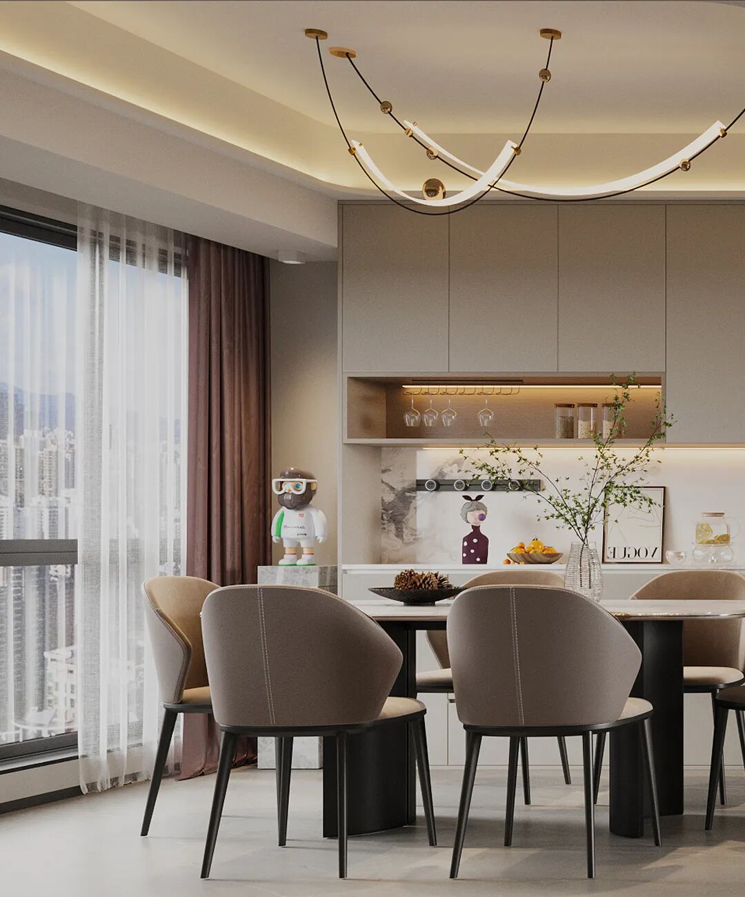 永安新作丨博林君瑞130㎡【典雅轻奢中的空间多重奏】-53