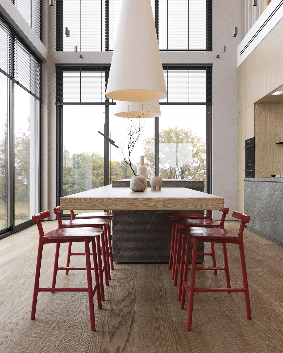 简约挑空别墅设计-0