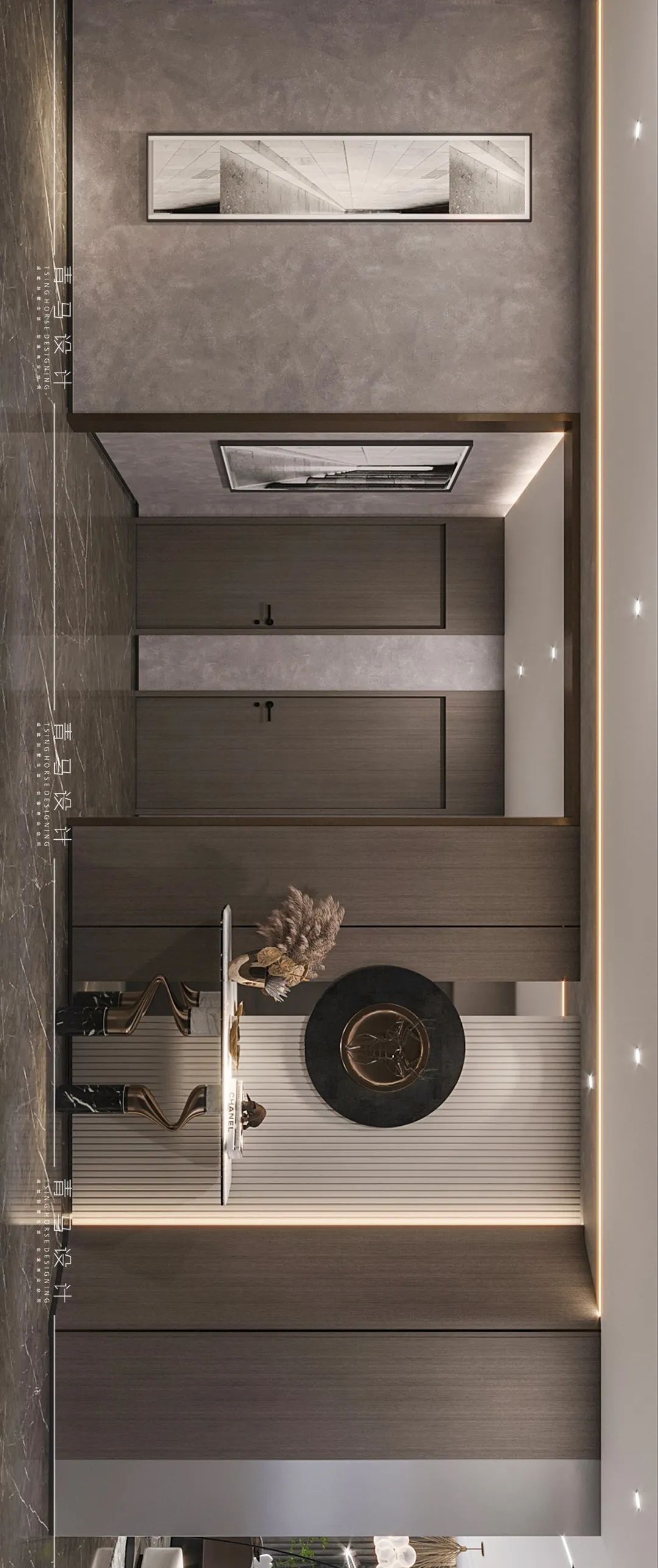 天水锦润华府300㎡现代简约家居丨中国天水丨青马别墅空间设计-36