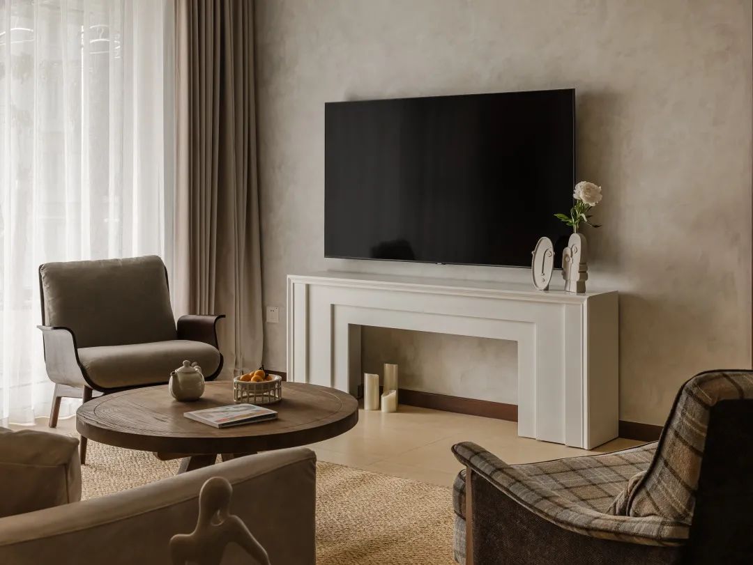 独居复古度假风精装房改造丨中国武汉丨梓维设计-49