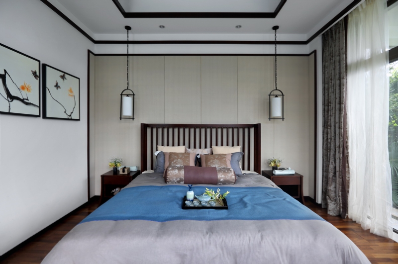 墨客设计  海南诺德·丽湖半岛一期B1别墅  新东方禅宗-20