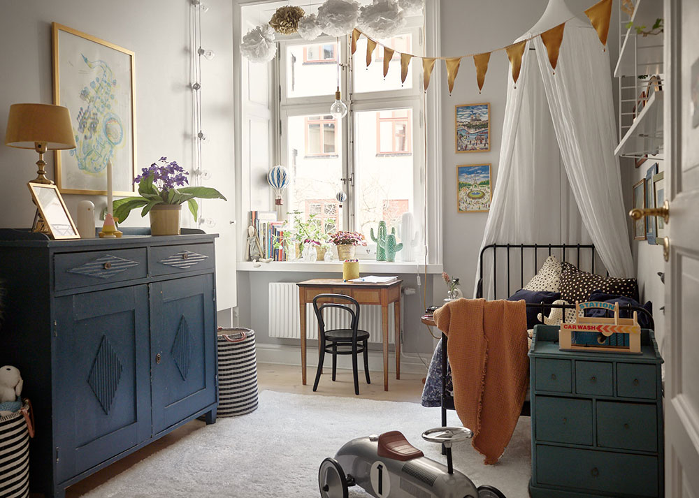 斯德哥尔摩百年建筑里的趣味北欧设计-1