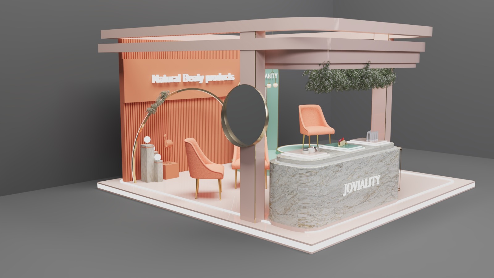 Joviality booth design simulation-5
