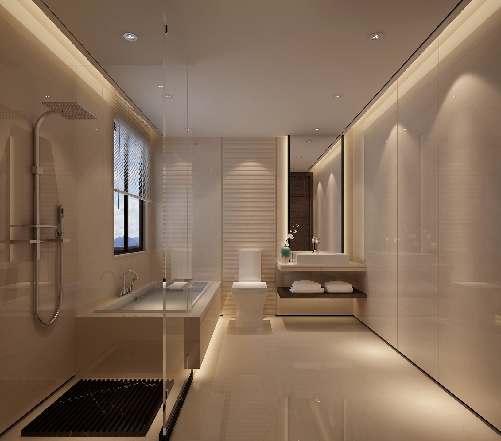 新中式 中式古典 奢华家装别墅样板房-18-15